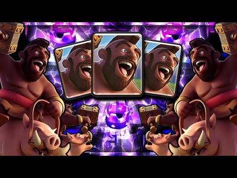 NEW META BEAST!! BEST HOG RIDER DECK after UPDATE!! Clash Royale Hog Lightning Deck