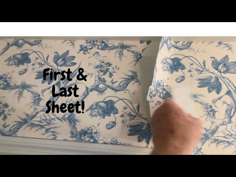 Joining First Sheet to Last Sheet of Wallpaper - Spencer Colgan