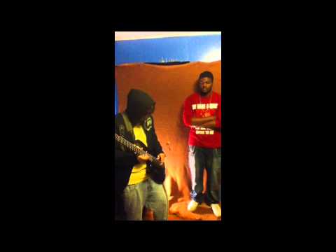 Improvised bass solo (feat. The black guy)