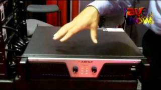 Video thumbnail for InfoComm 2011: Ashly Audio Shows Off the KLR Series Amplifier by rAVe [PUBS]