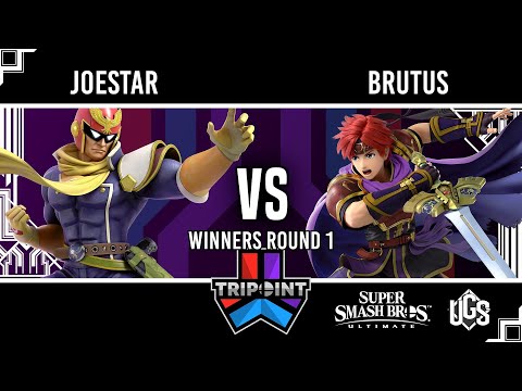 Tripoint Smash 188  -  Winners Round 1  -  Joestar(Captain Falcon) Vs. Brutus(Roy)