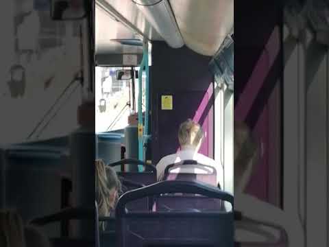 Roselyn Coaches Trident Bus Is On The Tamar Bridge Stuttle Service Registerion Number Is HX2 383