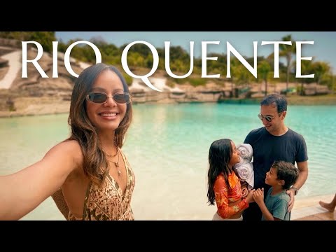 TOUR pelo PARQUE aquático: piscinas quentes em Rio Quente