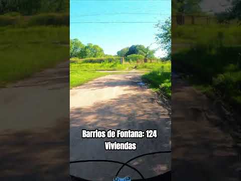 📍 Así es el Barrio 124 Viviendas de Fontana CHACO 🇦🇷