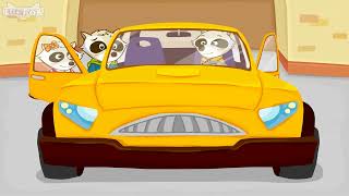 Wacky Ricky 8 | Going to Work with Mom | Little Fox Level 2