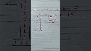 Download lagu how many one's do you see? #shorts #trending #viral #viralshorts #youtubeshorts #shortsfeed #fun mp3