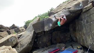 Video thumbnail of Sansón, 7c. Zumaia