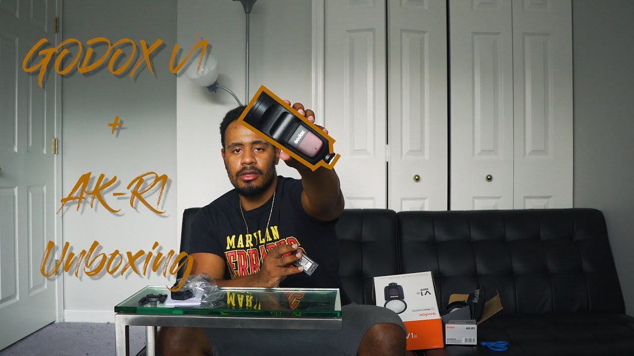 Godox V1 Unboxing and Review + AK-R1 Kit