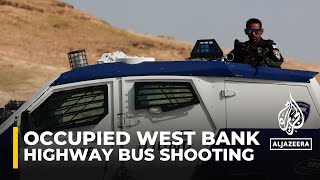 Manhunt under way for school bus attacker in occupied West Bank