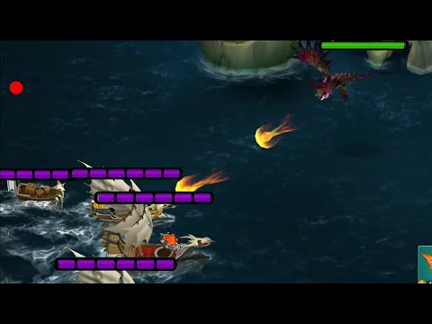 Deadly Nadder VS Fleet 72 - Defend Berk - Dragons:Rise of Berk