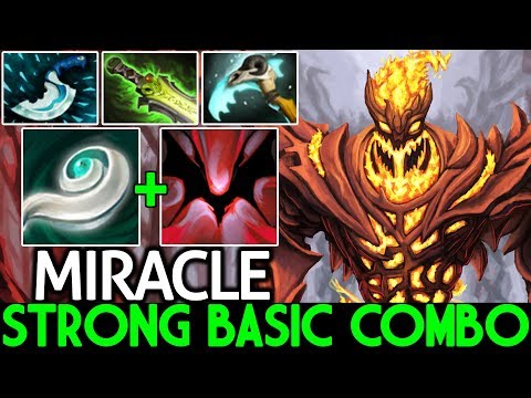 Miracle- [Shadow Fiend] Super Strong with Basic Combo Build 7.21 Dota 2