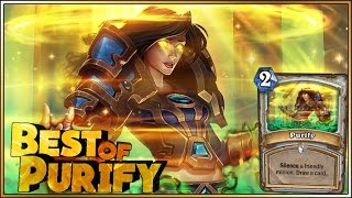Hearthstone - Best of Purify - Funny and lucky Rng Moments