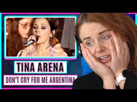 Vocal Coach reacts to Tina Arena - Don't Cry for Me Argentina (Live in Amnéville) Les 2000 choristes