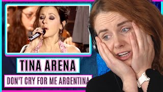 Vocal Coach reacts to Tina Arena - Don&#39;t Cry for Me Argentina (Live in Amnéville) Les 2000 choristes