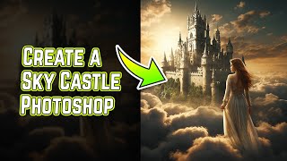Watch Me Build a Sky Castle from Scratch! Photoshop Magic