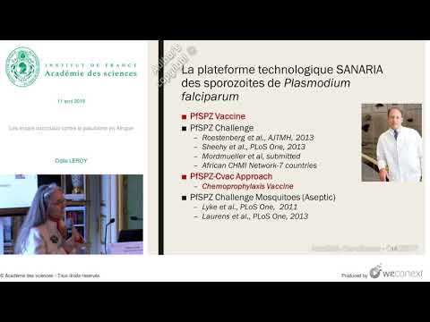 [Conférence] O. LEROY - Les essais vaccinaux contre le paludisme en Afrique