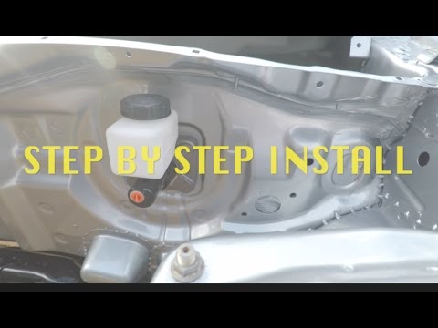 Brake booster delete Honda, Acura Install (Part 1)