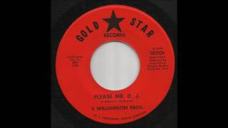 5 Williamson Bros. - Please Mr  D. J.