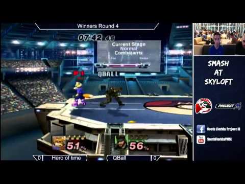 Smash @ Skyloft 8/28 - Winners Round 4 - Qball (Snake) vs Hero of Time (Snake/Fox)