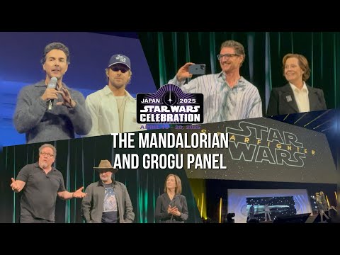 The Mandalorian and Grogu Full Panel (from front row) at Star Wars Celebration Japan Day1 | 04/18/21