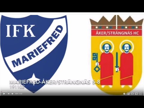 Mariefred - Åker/Strängnäs 5-8 Highlights (U14 Division 1, Södermanland)