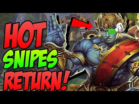 THE RAMA MAIN RETURNS! HOT SNIPES VS KALI IN RANKED! - GrandMasters Ranked Duel - SMITE