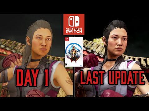 Mortal Kombat 1 On Nintendo Switch | DAY 1 Vs The Final Update COMPARISON - PATCH 1.29