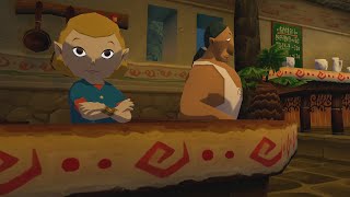 pov: You Stay the Night in a Bar in Zelda Wind Waker HD (+ Rain & Music)