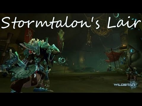 Wildstar PVE: Medic Healer Gameplay - Dungeon: Stormtalon's Lair