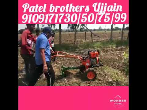 Patel Diesel PB 900E Power Tiller, Power: 6 HP, Trailer