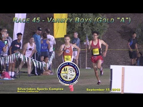 2018 XC - Woodbridge 45  (Varsity Boys, Gold "A")