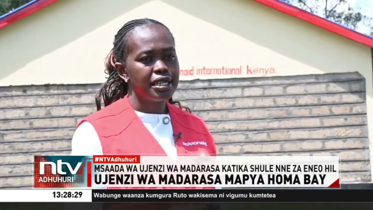 ActionAid Kenya yatoa msaada wa ujenzi wa madarasa katika shule nne Ndhiwa, Homa Bay