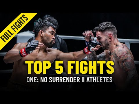Top 5 Fights | ONE: NO SURRENDER II Stars