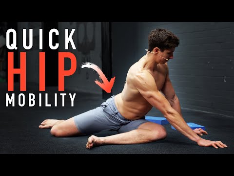 Quick Hip Mobility Routine! (FOLLOW ALONG)