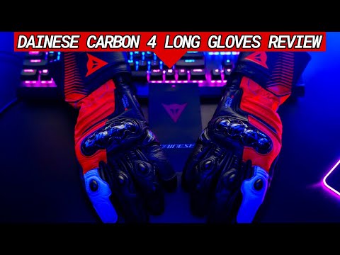 Dainese Carbon 4 Long Gloves Review + Unboxing | Motorcycle Gear