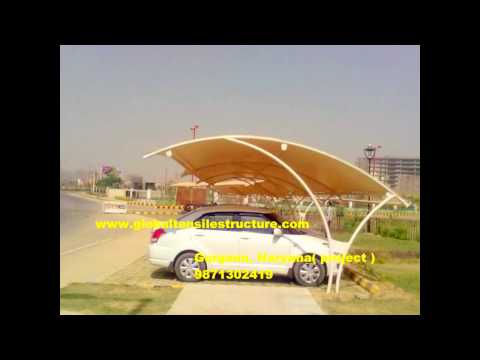 Dome import tensile car parking canopy