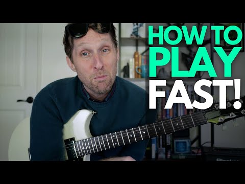 How to Play Fast! - Guitar Lessons with Stuart!