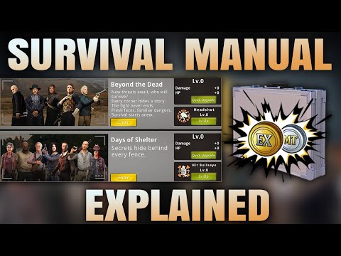 SURVIVAL MANUAL EXPLAINED! THE WALKING DEAD NO MANS LAND!