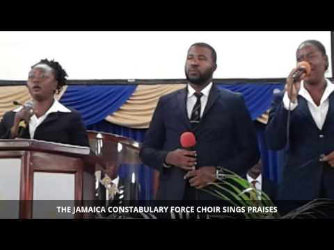 THE JAMAICA CONSTABULARY FORCE CHOIR SINGS PRAISES