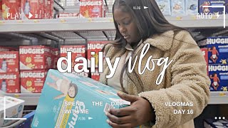 Vlogmas day 16 | Come shopping with me