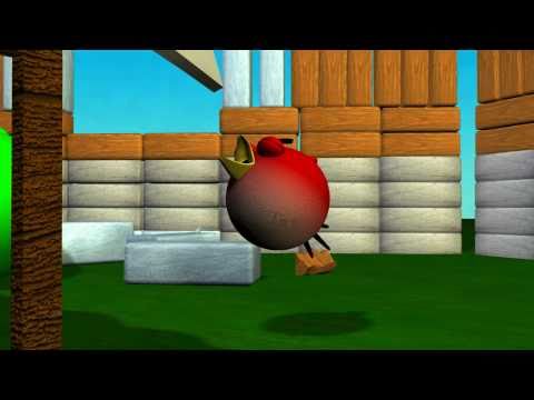 Angry Birds - Hungry, Hungry Piggies - 3D Animation