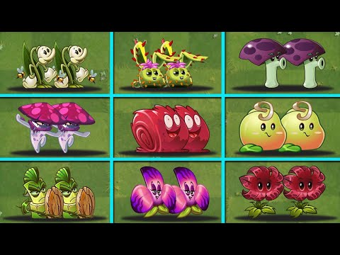 Random 9 Best Double New Plants Battles - Who Best Plants? - PvZ 2 Team Plants vs Team Plants