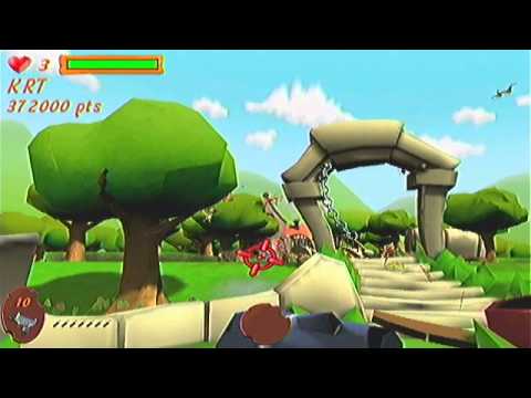 chicken blaster wii video