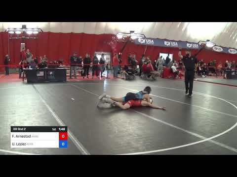 35 Kg Rr Rnd 2 - Flynn Arnestad, Ranger Wrestling Club Vs Urijah Lopez, Perrysburg Wrestling Club