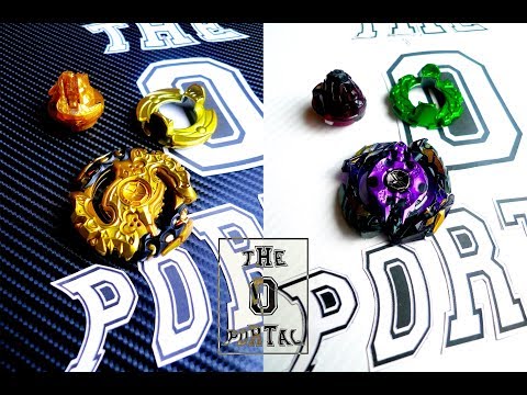 Beyblade BURST - Takara Tomy B-00 Gold Spriggan Requiem.0.Zt VS Evil Legend Spriggan.7.M #ThePortal0
