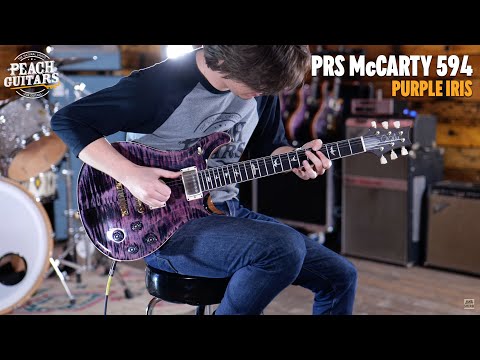 No Talking...Just Tones | PRS McCarty 594 Purple Iris Pattern Vintage