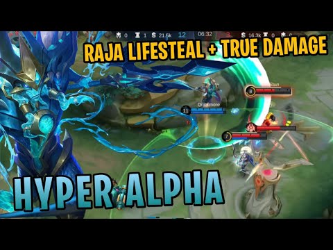 HYPER ALPHA MASIH BERBAHAYA 🤖🤖🤖 | TUTORIAL ALPHA ❗️❗️ | ALPHA BEST BUILD 💯💯