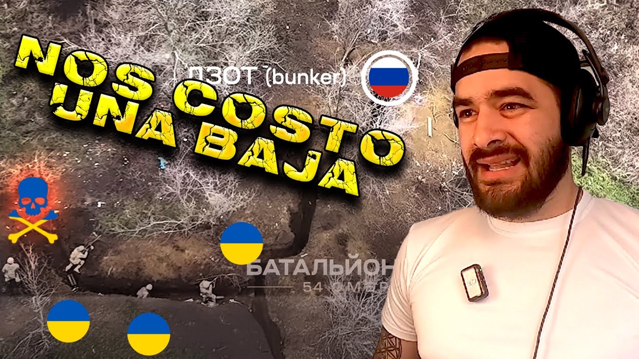 Combate Cuerpo a Cuerpo, Drones y Morteros: Asalto a Búnker Ruso llamado Cíclope