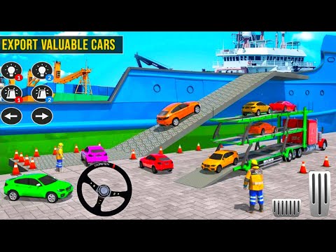 Car Transporter Truck Games : Cargo Ship Simulator (Early Access) #Gameplay