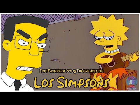 Dos Episodios Muy Diferentes de Los Simpsons